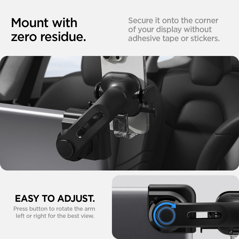 Spigen TapLock Universal Mobilhållare till Tesla S / 3 / X / Y / Cybertruck - Svart