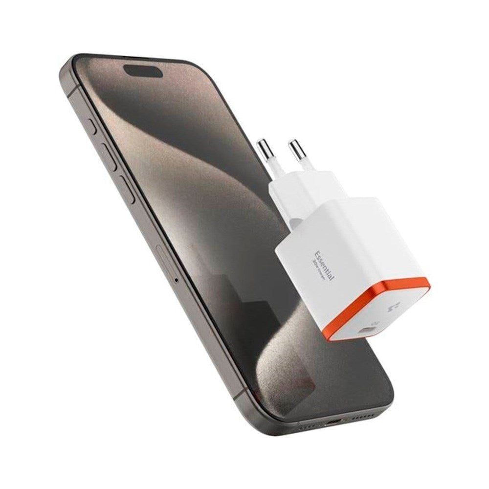 Spigen 30W Väggladdare m. 1x USB-C - Vit