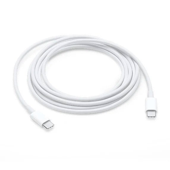 Original Apple USB-C till USB-C-kabel - 2 m - Vit (MLL82ZM/A)
