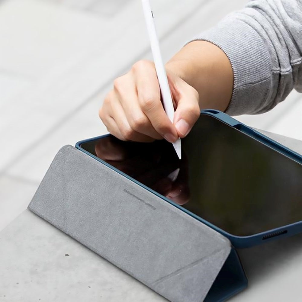 UNIQ Moven Flipfodral för Apple iPad Air 10.9-11" (2025-2020) - Blå