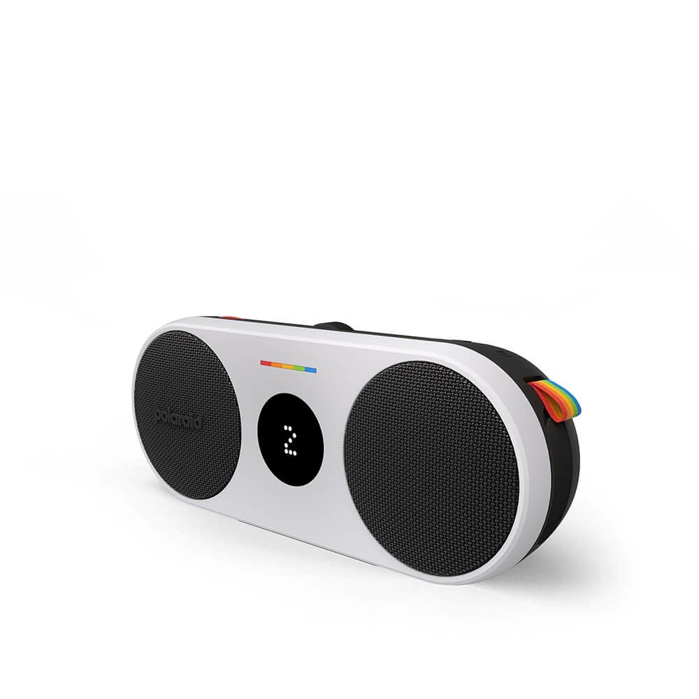 Polaroid Player P2 Bärbar Bluetooth Högtalare - Vit / Svart
