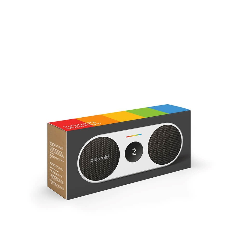 Polaroid Player P2 Bärbar Bluetooth Högtalare - Vit / Svart