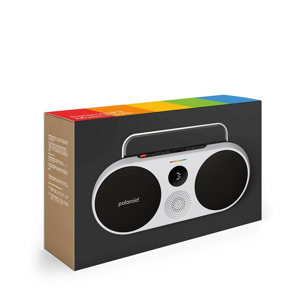 Polaroid Player P3 Bärbar Bluetooth Högtalare - Vit / Svart