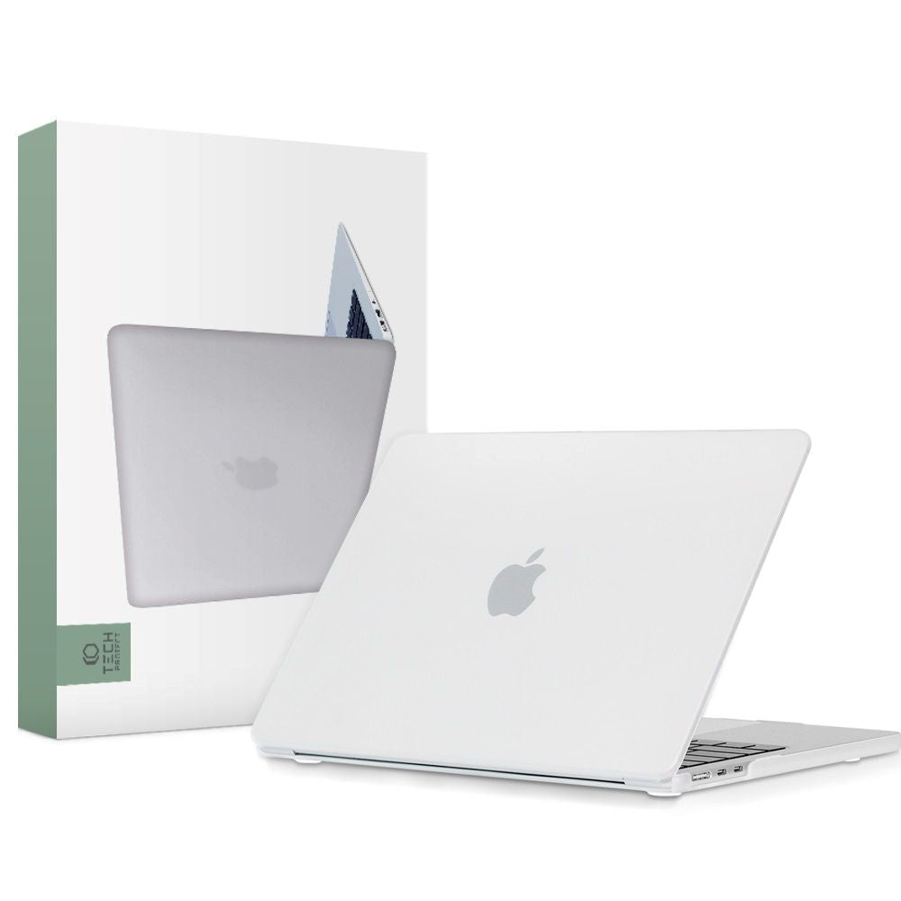 MacBook Air 13" M2/M3/M4 (2022-2025) - Tech-Protect Smartshell Skal - Matte Clear