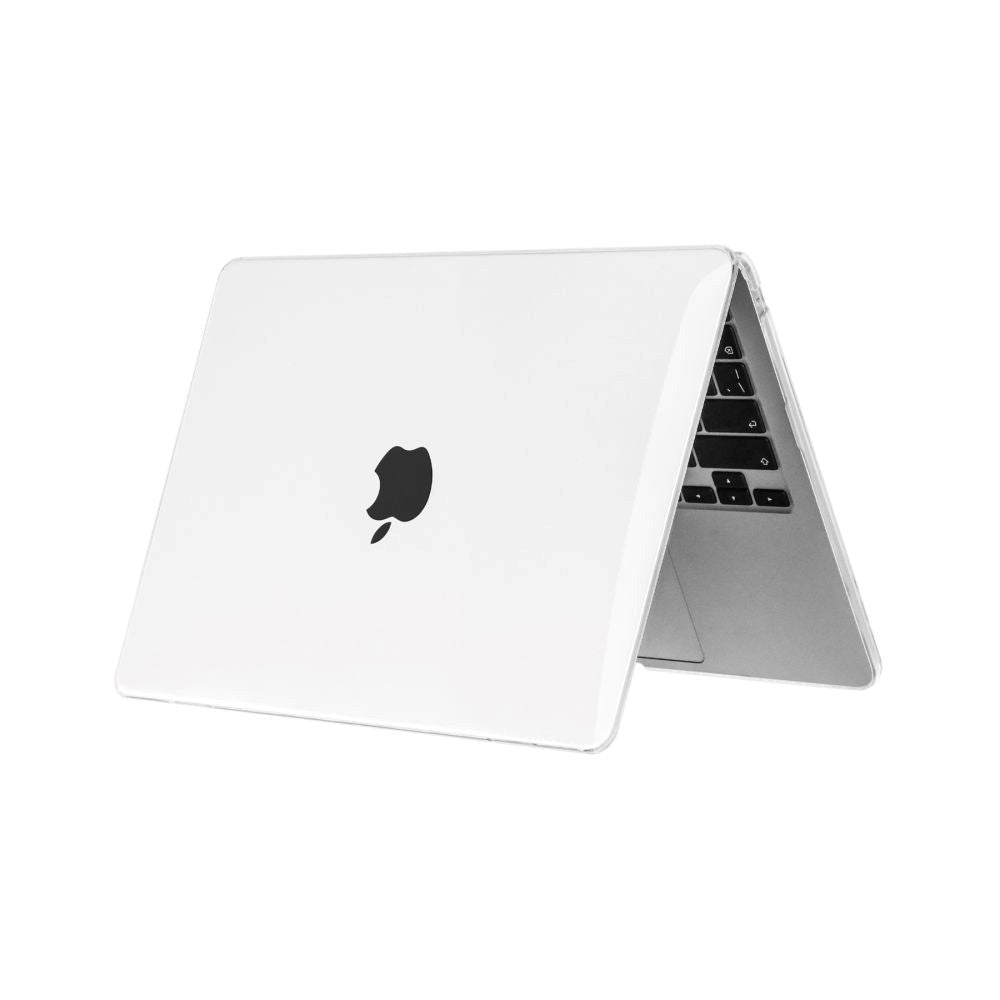 MacBook Air 13" M2/M3/M4 (2022-2025) - Tech-Protect Smartshell Skal - Crystal Clear