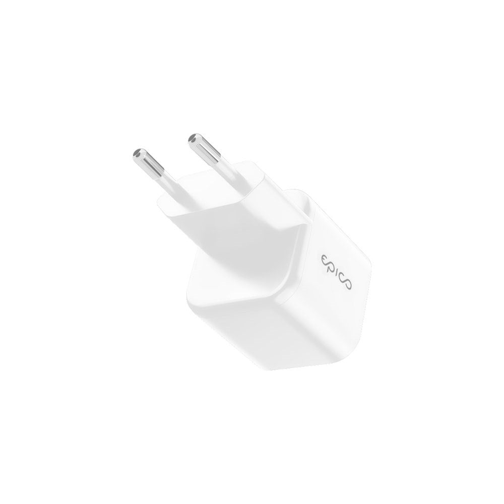 Epico UltraBoost Micro 100W Väggladdare med USB-C - Vit