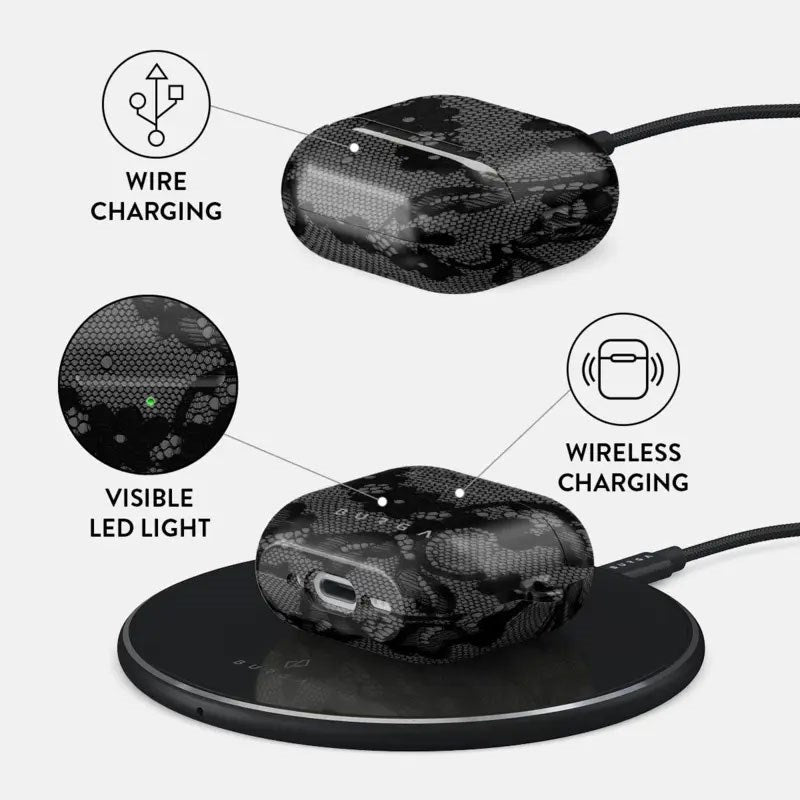 Apple AirPods (4. Gen.) Burga Skal m. Karabinhake - Magnetic