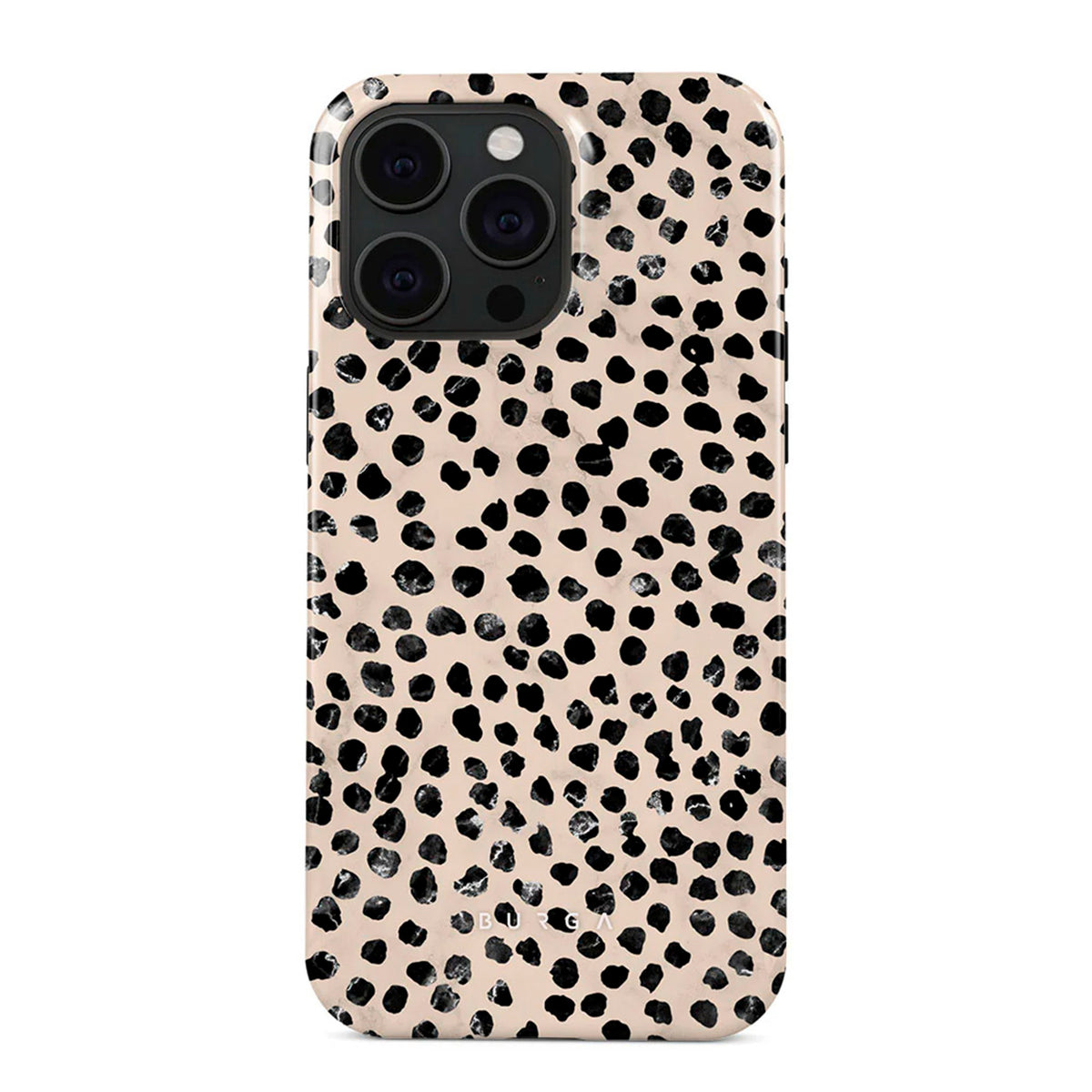 iPhone 15 Pro Burga Tough Fashion Skal - MagSafe Kompatibel - Almond Latte