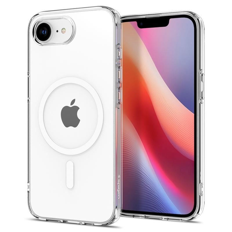 iPhone 17e / 16e Spigen Liquid Crystal Skal - MagSafe Kompatibel - Genomskinlig
