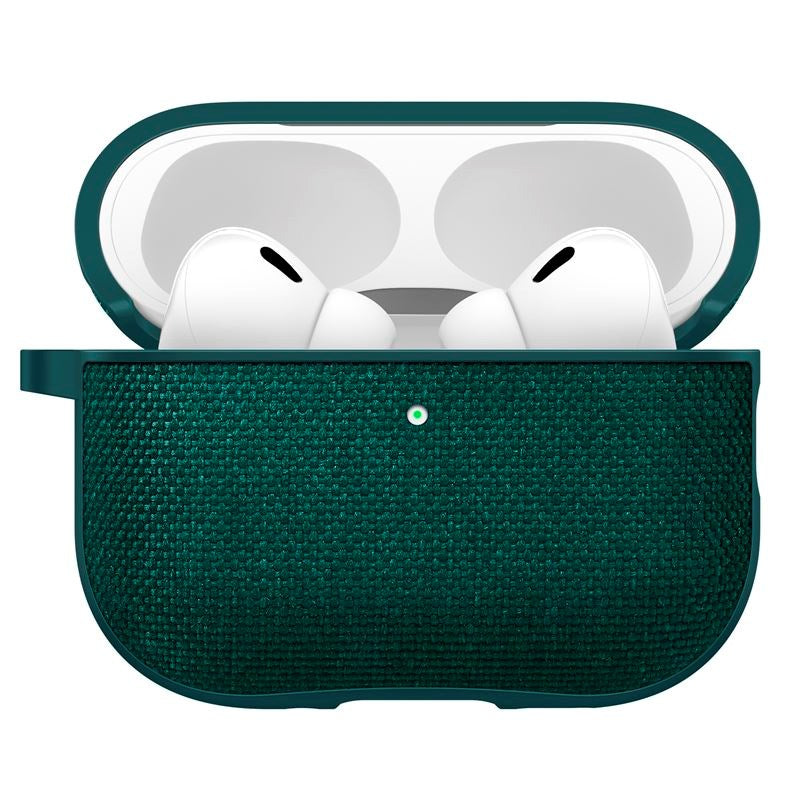 Apple AirPods Pro (3. gen.) Spigen Urban Fit Skal - Midnight Green