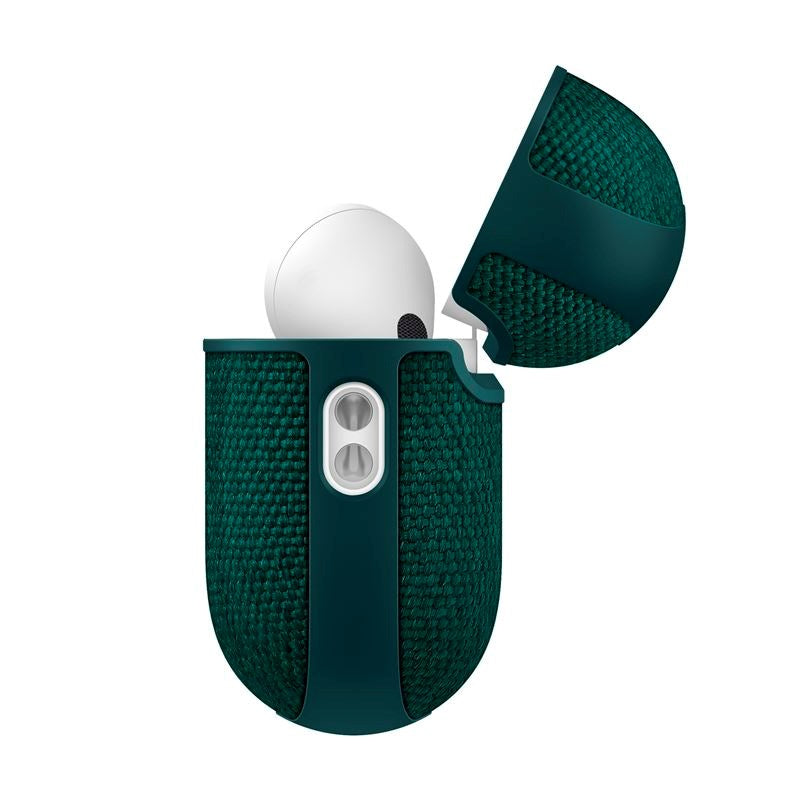 Apple AirPods Pro (3. gen.) Spigen Urban Fit Skal - Midnight Green