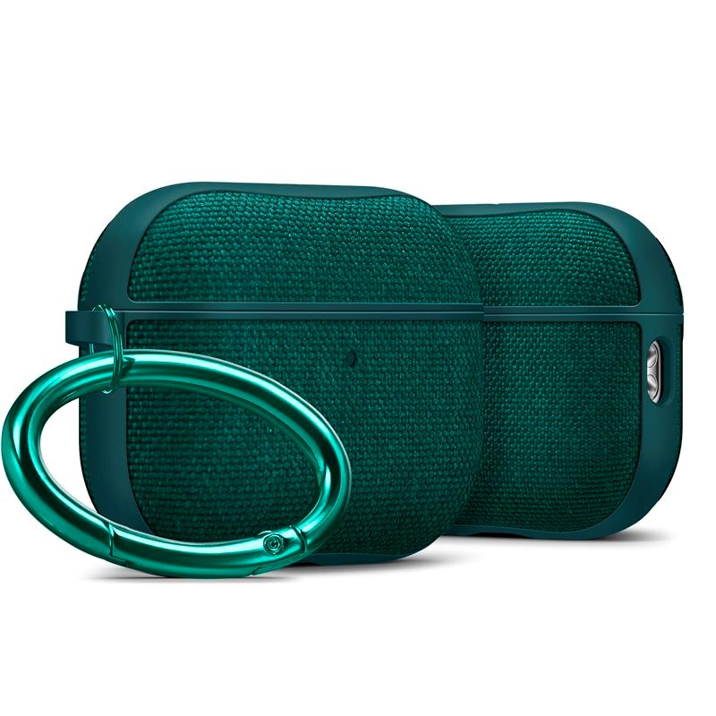 Apple AirPods Pro (3. gen.) Spigen Urban Fit Skal - Midnight Green