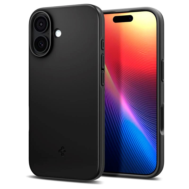 iPhone 17 Spigen Thin Fit Skal - MagSafe Kompatibel - Svart
