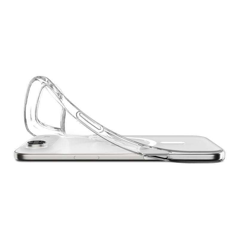 iPhone Air Spigen Liquid Crystal Skal - MagSafe Kompatibel - Genomskinlig