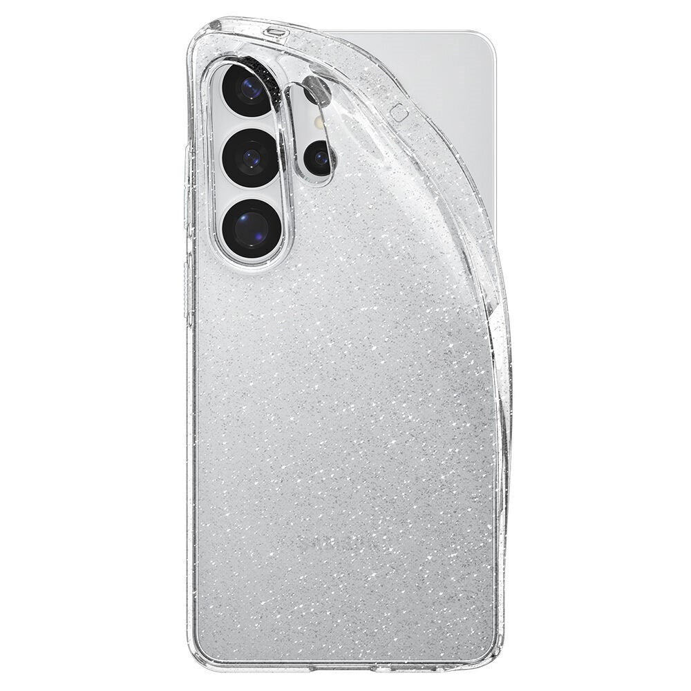 Samsung Galaxy S26 Ultra Spigen Liquid Crystal Glitter Skal - Genomskinlig