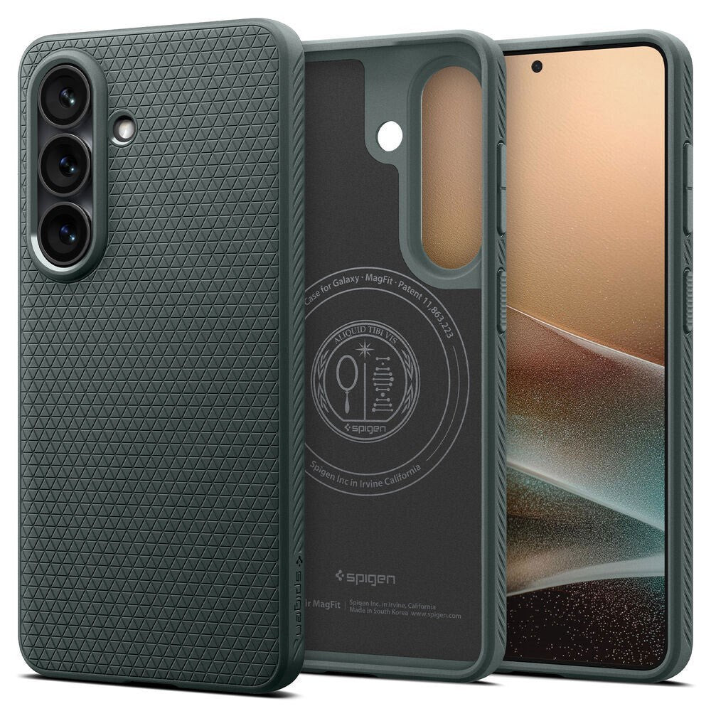 Samsung Galaxy S26+ (Plus) Spigen Liquid Air Skal - MagSafe Kompatibel - Grön