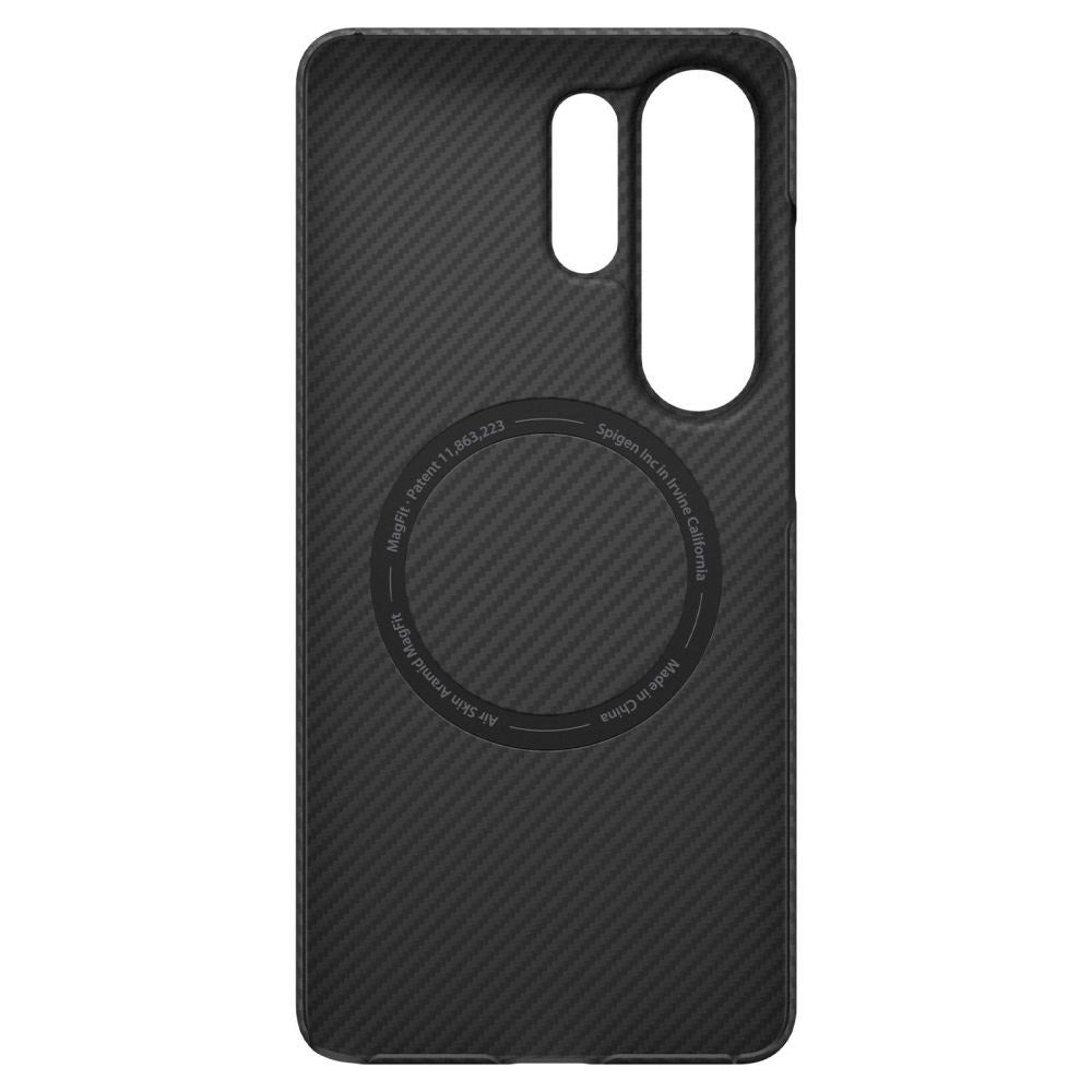 Samsung Galaxy S26 Ultra Spigen Air Skin Aramid Skal - MagSafe Kompatibel - Svart