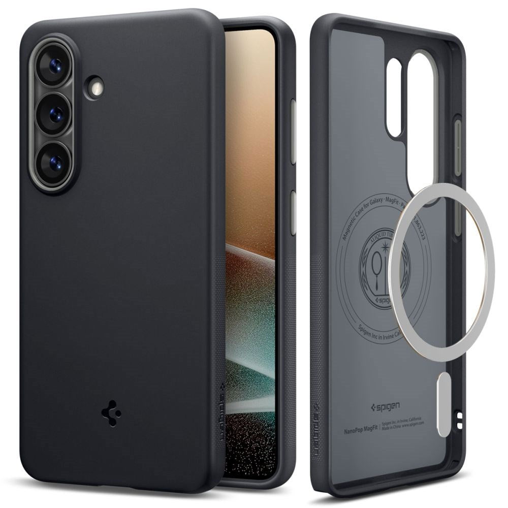 Samsung Galaxy S26 Ultra Spigen Nano Pop Hybrid Skal - MagSafe Kompatibel - Svart / Grå