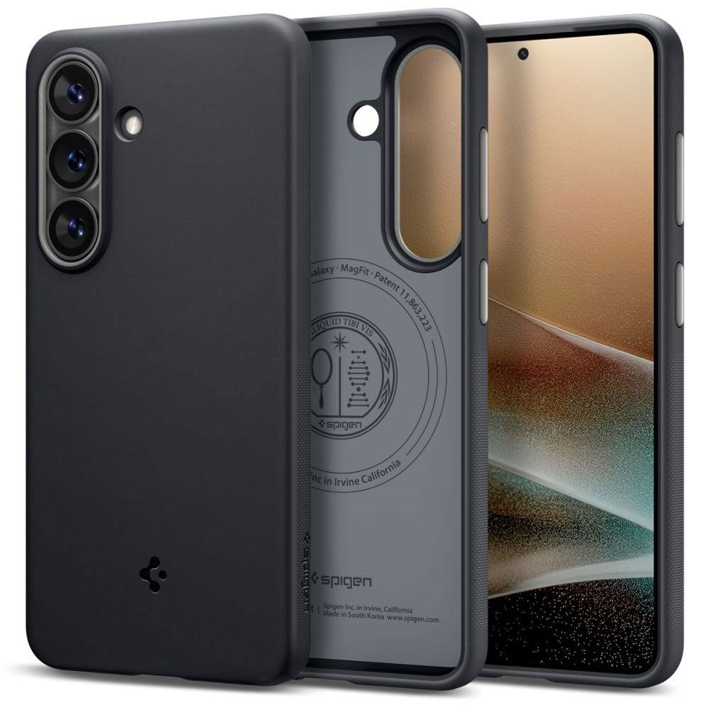 Samsung Galaxy S26 Spigen Nano Pop Hybrid Skal - MagSafe Kompatibel - Svart / Grå