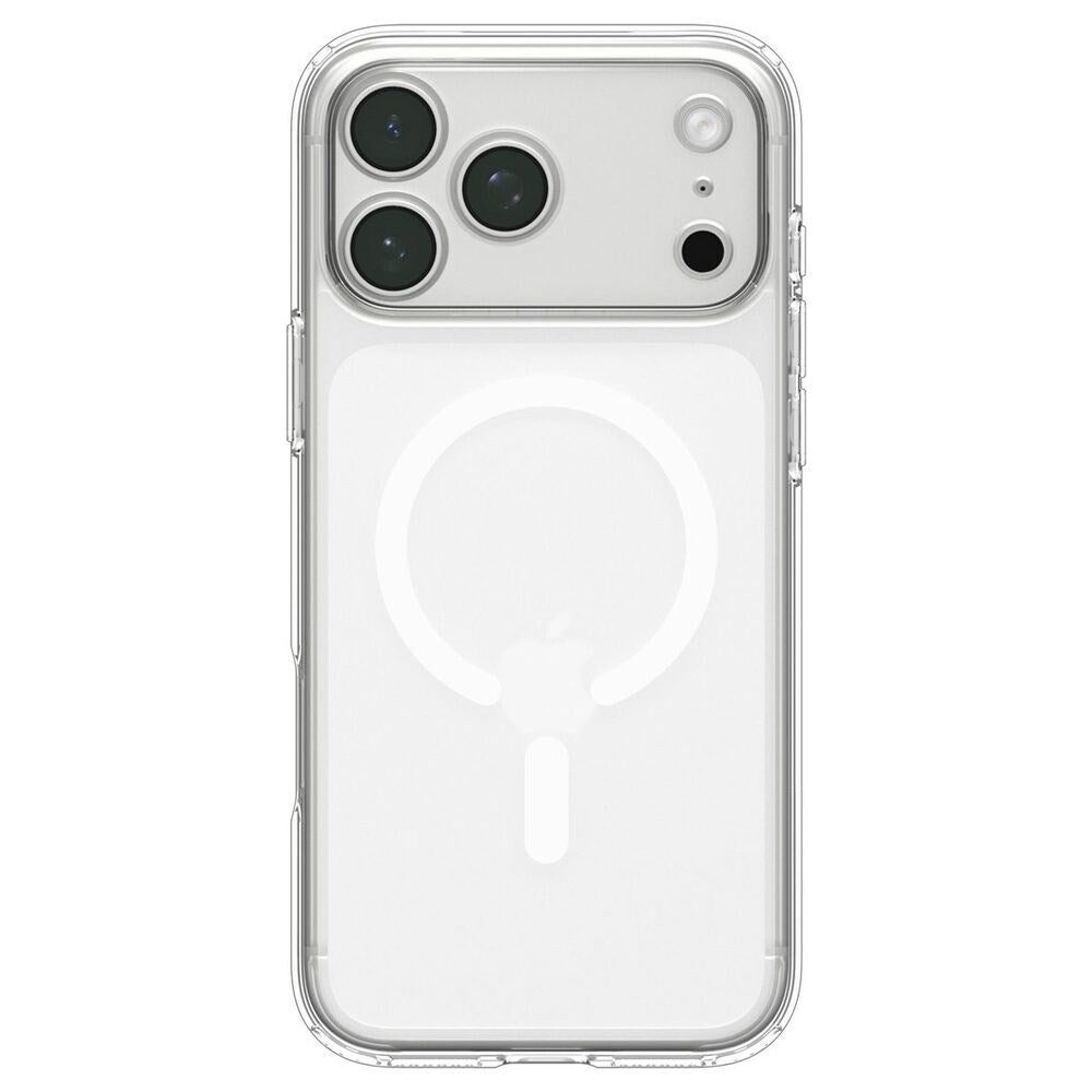iPhone 18 Pro Max / 17 Pro Max Spigen Ultra Hybrid Skal - MagSafe Kompatibel - Genomskinlig / Vit