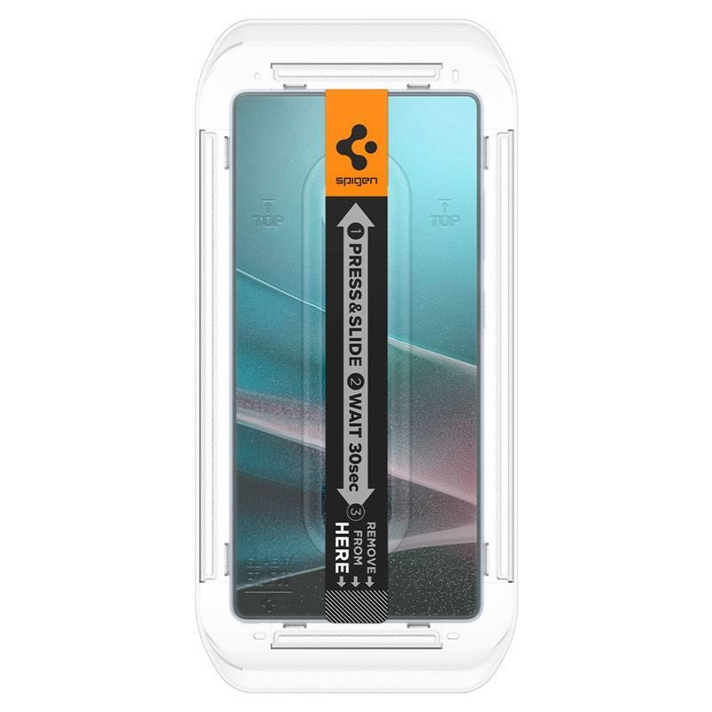 Samsung Galaxy S25 Ultra Spigen Glass tR EZ Fit HD Skärmskyddsglas - Privacy - 2 st - Genomskinlig