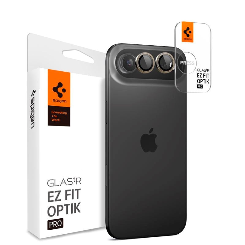 iPhone Air Spigen Glass tR EZ Fit Optik Pro Kameralinsskyddsglas - 2 st - Guld