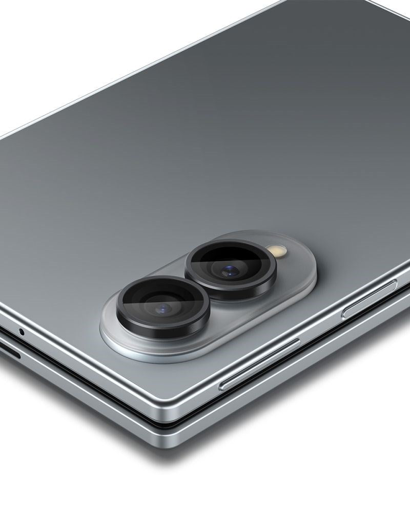 Samsung Galaxy Z Fold8 Spigen Glass tR EZ Fit Optik Pro Kameralinsskyddsglas - 2 st - Svart