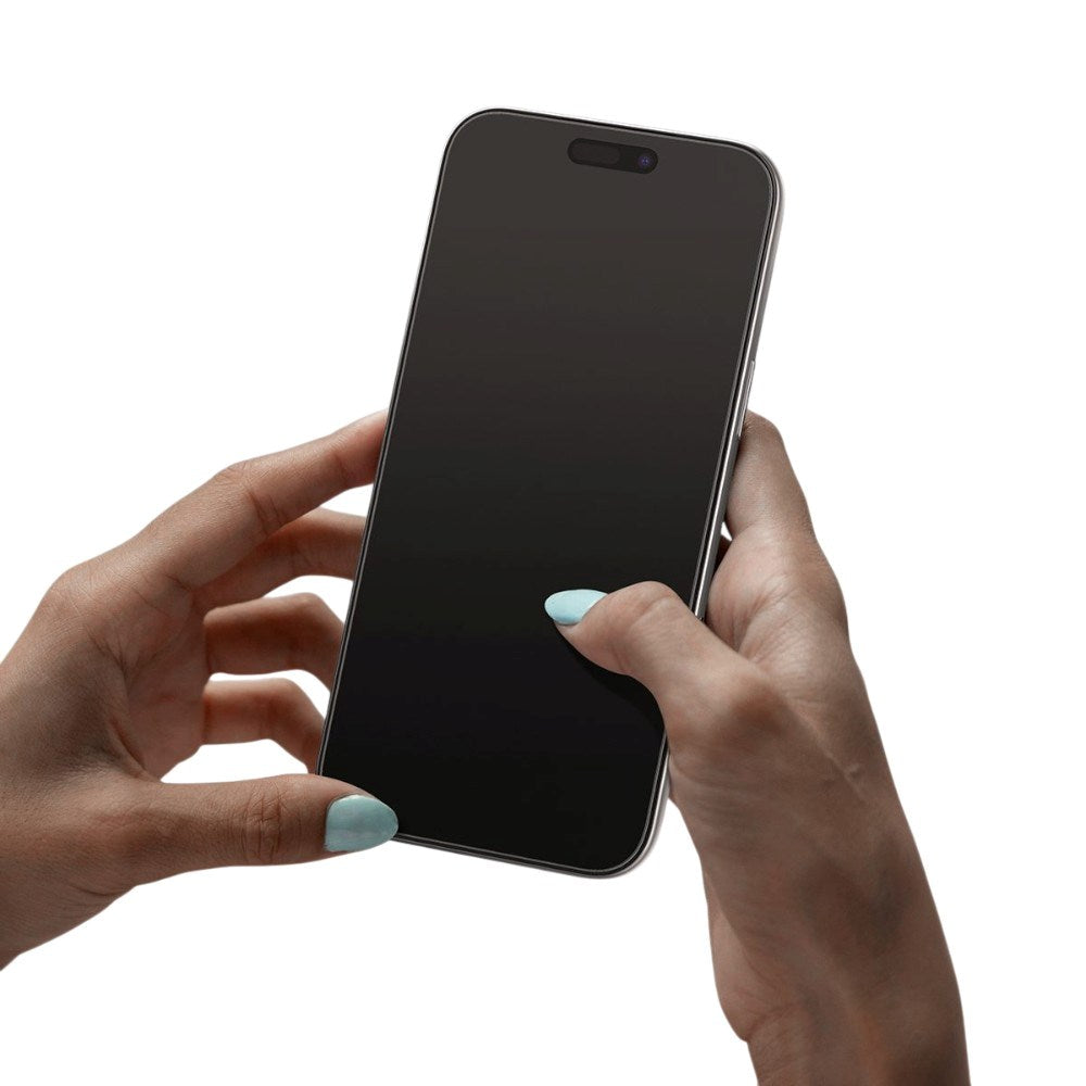 iPhone 18 Pro Max Spigen Glass tR EZ Fit Pro HD Privacy Skärmskyddsglas - 2 st - Genomskinlig