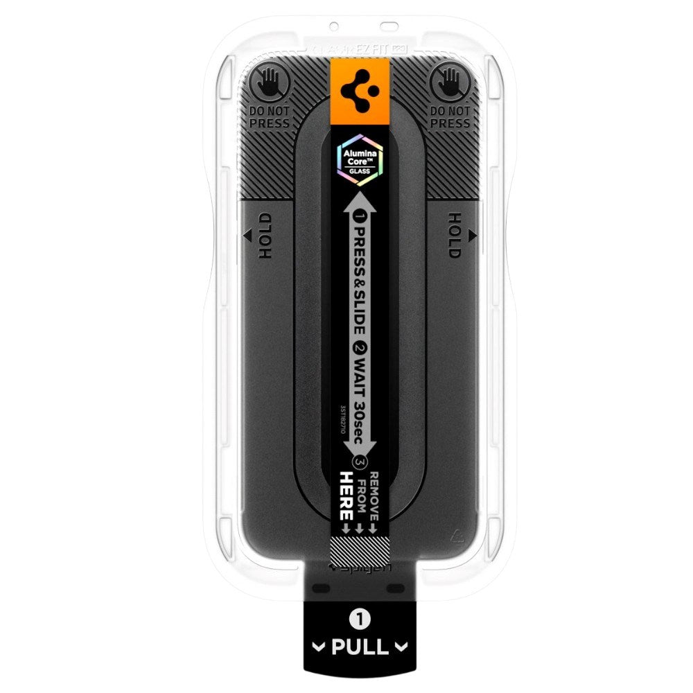 iPhone 18 Pro Max Spigen Glass tR EZ Fit Pro HD Privacy Skärmskyddsglas - Genomskinlig