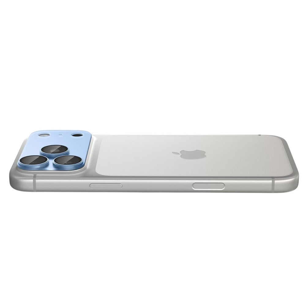 iPhone 18 Pro Spigen Glass tR EZ Fit Optik Pro XL Kameralinsskydd - Blå