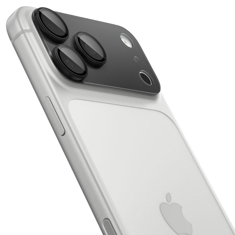 iPhone 18 Pro Max Spigen Glass tR EZ Fit Optik Pro XL Kameralinsskydd - Grå