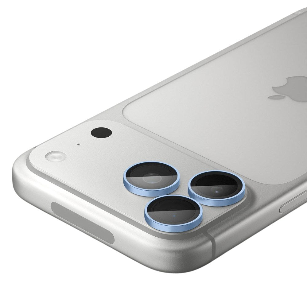 iPhone 18 Pro / 18 Pro Max Spigen Glass tR EZ Fit Optik Pro Kameralinsskydd - 2 st - Blå