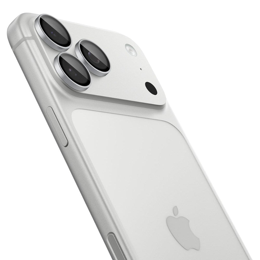 iPhone 18 Pro / 18 Pro Max Spigen Glass tR EZ Fit Optik Pro Kameralinsskydd - 2 st - Silver