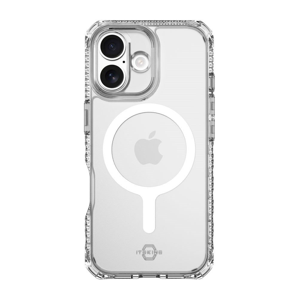 iPhone 17 ITSKINS Hybrid MagClear Skal - MagSafe Kompatibel - Genomskinlig