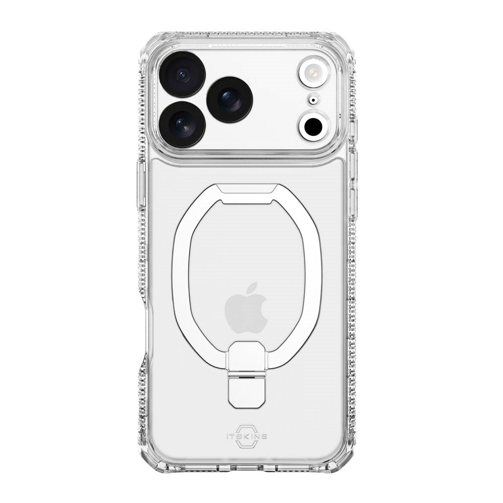 iPhone 17 Pro Max ITSKINS Hybrid Vapor Stand Skal - MagSafe Kompatibel - Genomskinlig