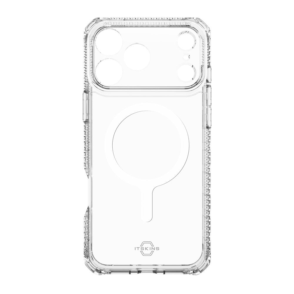 iPhone 17 Pro ITSKINS Hybrid MagClear Skal - MagSafe Kompatibel - Genomskinlig