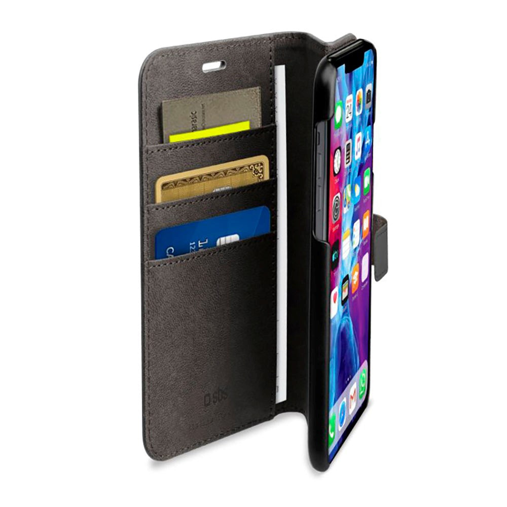 iPhone 12 Mini SBS Wallet Stand Fodral - Svart