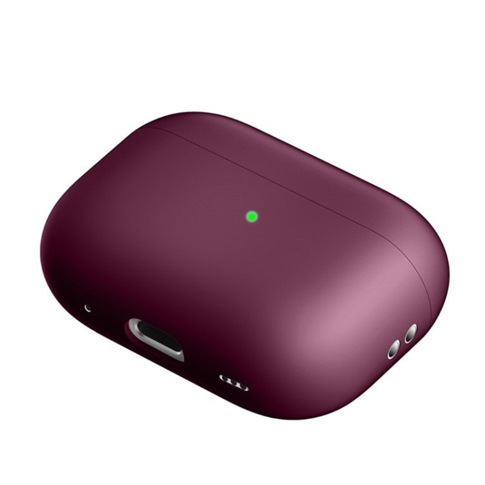 Apple AirPods Pro (2. Gen.) Silikon Fodral – Vinröd
