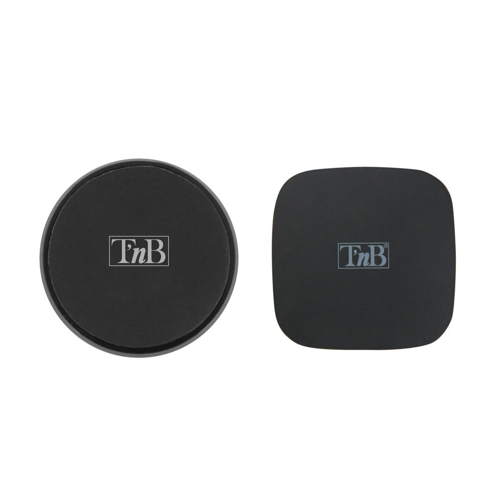 T'NB Roterbar Magnetisk Biltelefonhållare för Luftkonditionering - Svart