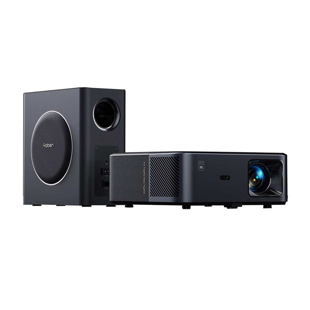 Yaber K2s Pro Full HD LCD Projektor med Subwoofer - Svart