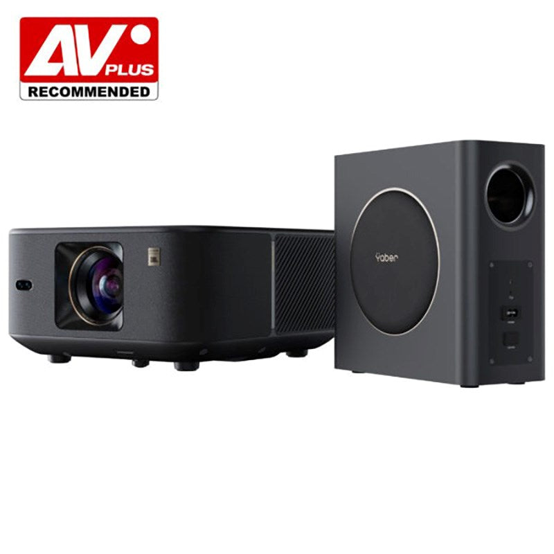 Yaber K3 Pro Full HD LCD Projektor med Subwoofer - Svart