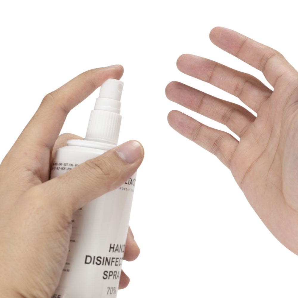 Deltaco Handdesinfektionsspray - 250 ml - Vit