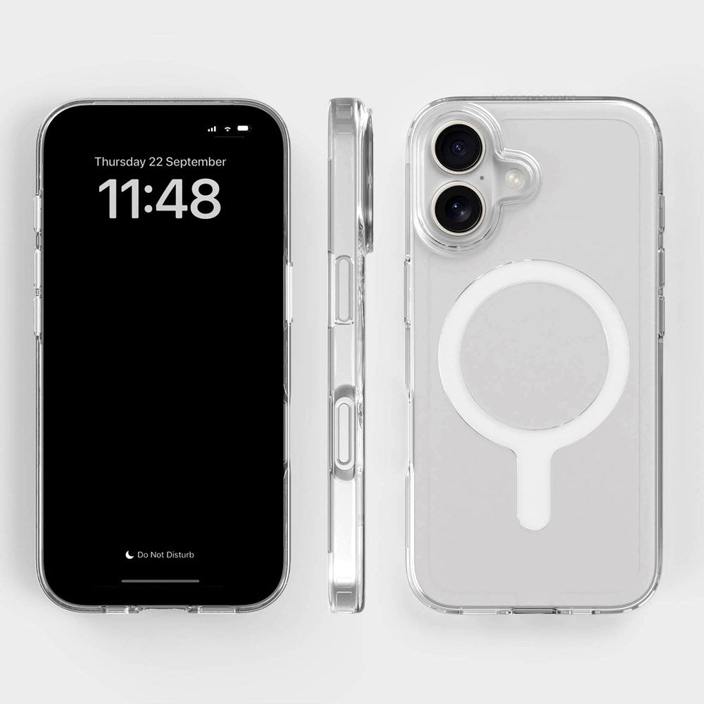 agood company iPhone 16 CLRPRTCT 100% Återvunnen Plast Skal - Transparent / Clear