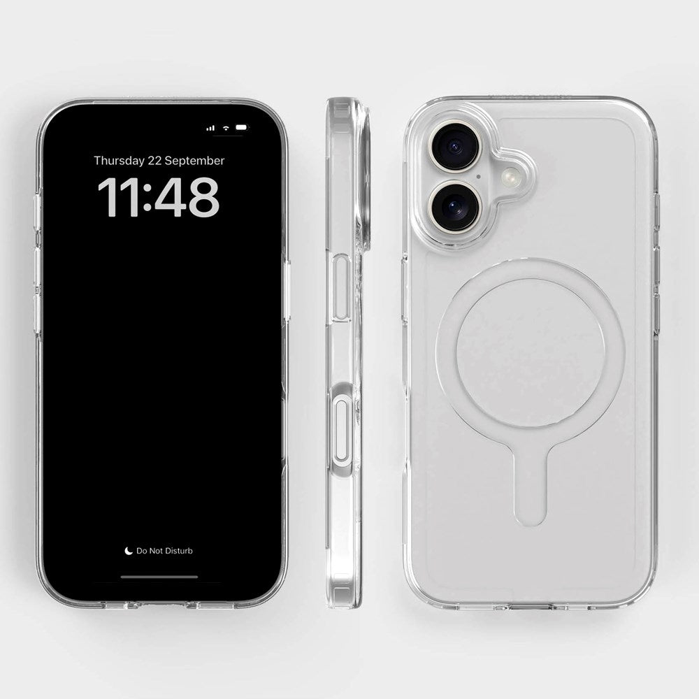 agood company iPhone 16 CLRPRTCT 100% Återvunnen Plast Skal - Transparent / Clear