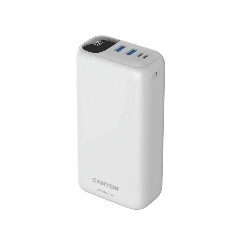 Canyon PB301 20W PowerBank - 30.000 mAh - Vit
