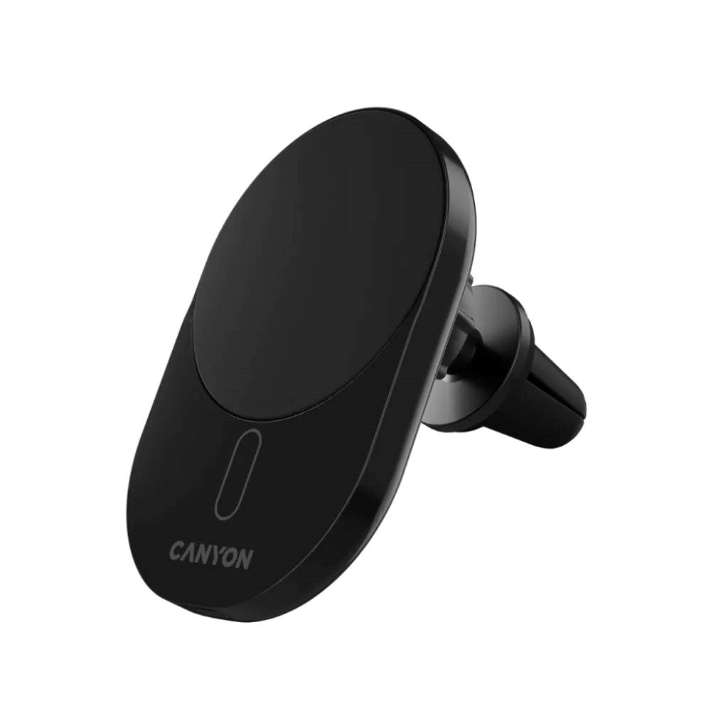 Canyon OnGrip 105 15W Billaddare för Ventilationsgaller - Qi2 / MagSafe Kompatibel - Svart