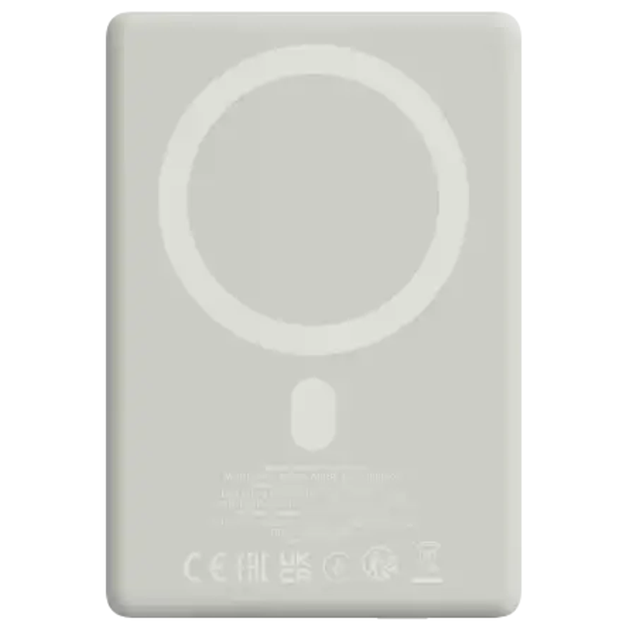 Canyon OnPower 500 5000 mAh PowerBank - MagSafe Kompatibel - Beige