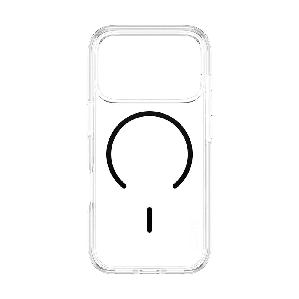 iPhone 18 Pro / 17 Pro CARE by PanzerGlass FLAGSHIP Urban Explorer Skal - MagSafe Kompatibel - Transparent / Black
