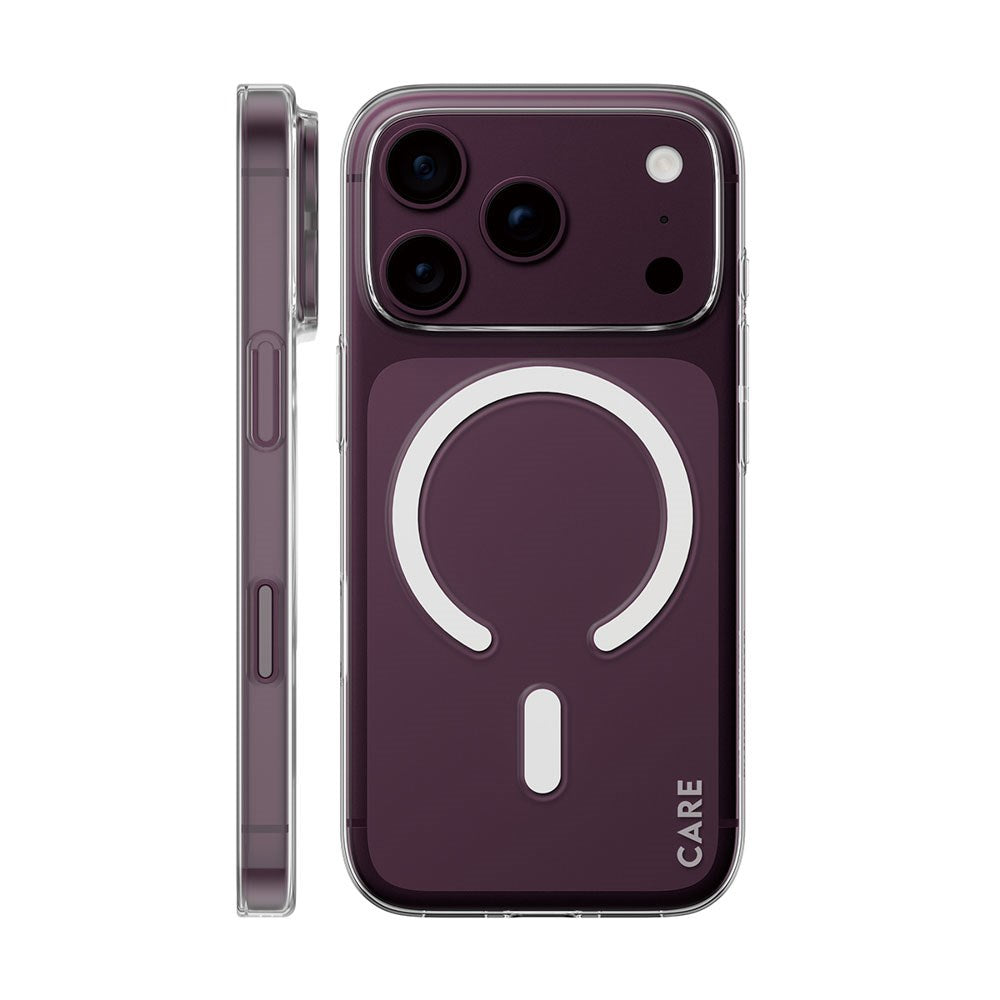 iPhone 18 Pro / 17 Pro CARE by PanzerGlass SL1M Skal - MagSafe Kompatibel - Genomskinlig
