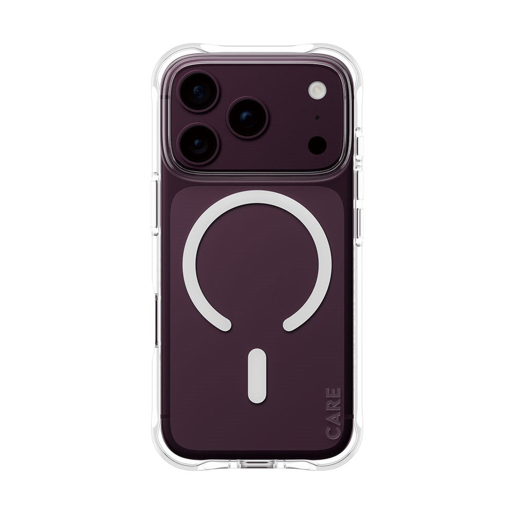 iPhone 18 Pro / 17 Pro CARE by PanzerGlass Fashionable Samba Skal - MagSafe Kompatibel - Genomskinlig
